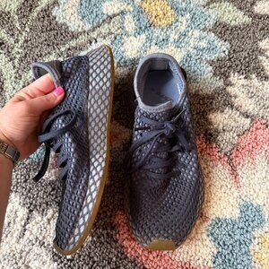 adidas Gray Mesh Women's Shoes